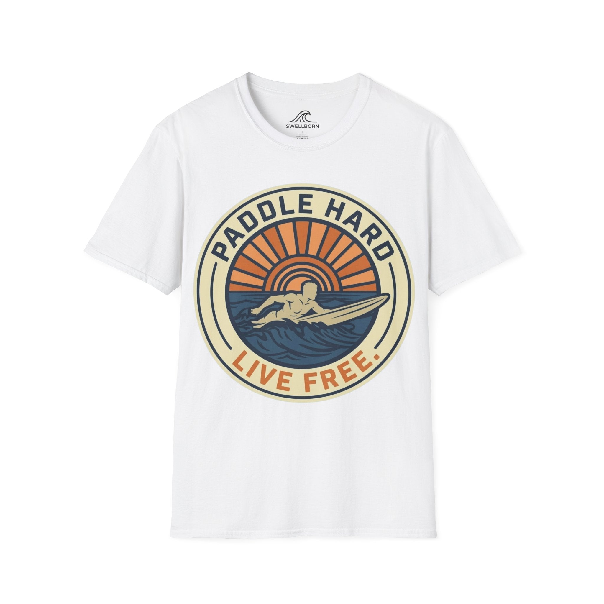 Paddle Hard Live Free T-Shirt