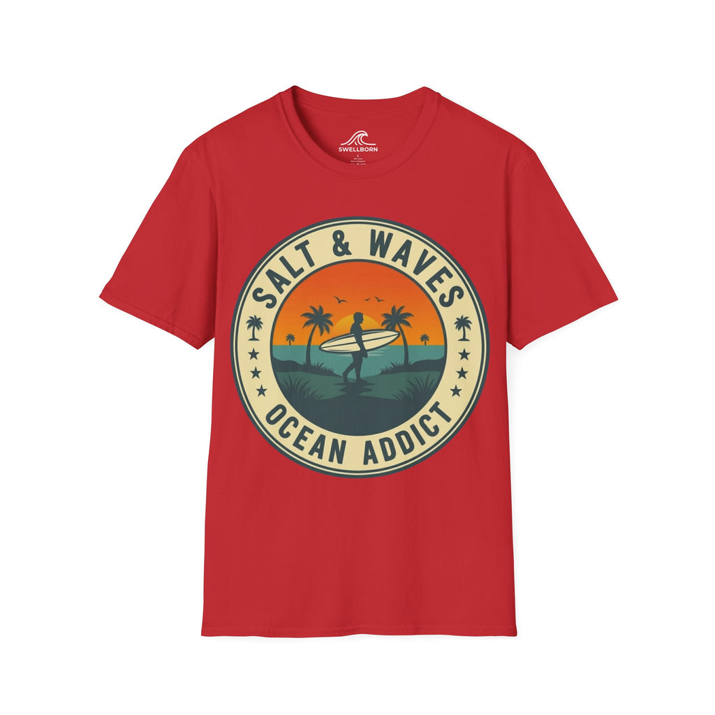 Salt & Waves Ocean Addict T-Shirt