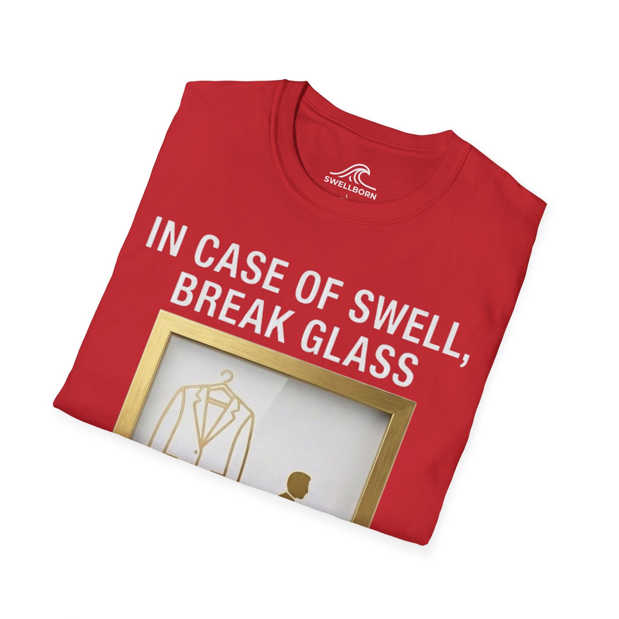 In Case of Swell, Break Glass (Urgent Out of Office) T-Shirt
