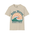 Ride Waves Reduce Stress T-Shirt