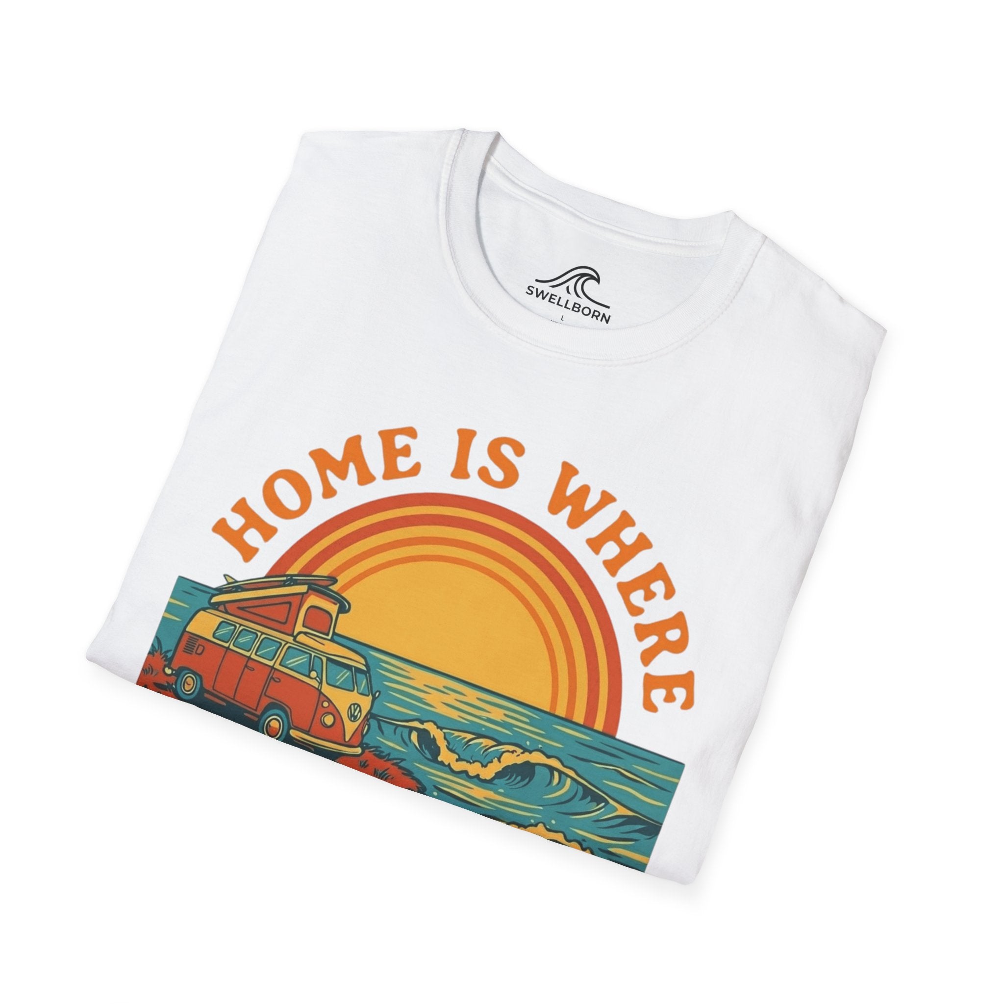 Home Is Where The Waves Break T-Shirt