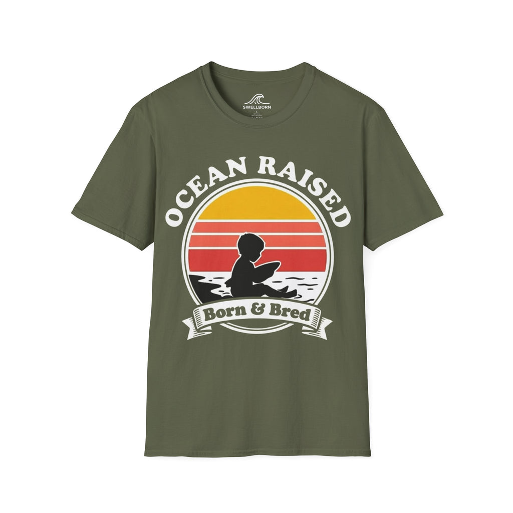 Ocean Raised | Born &  Bred T-Shirt