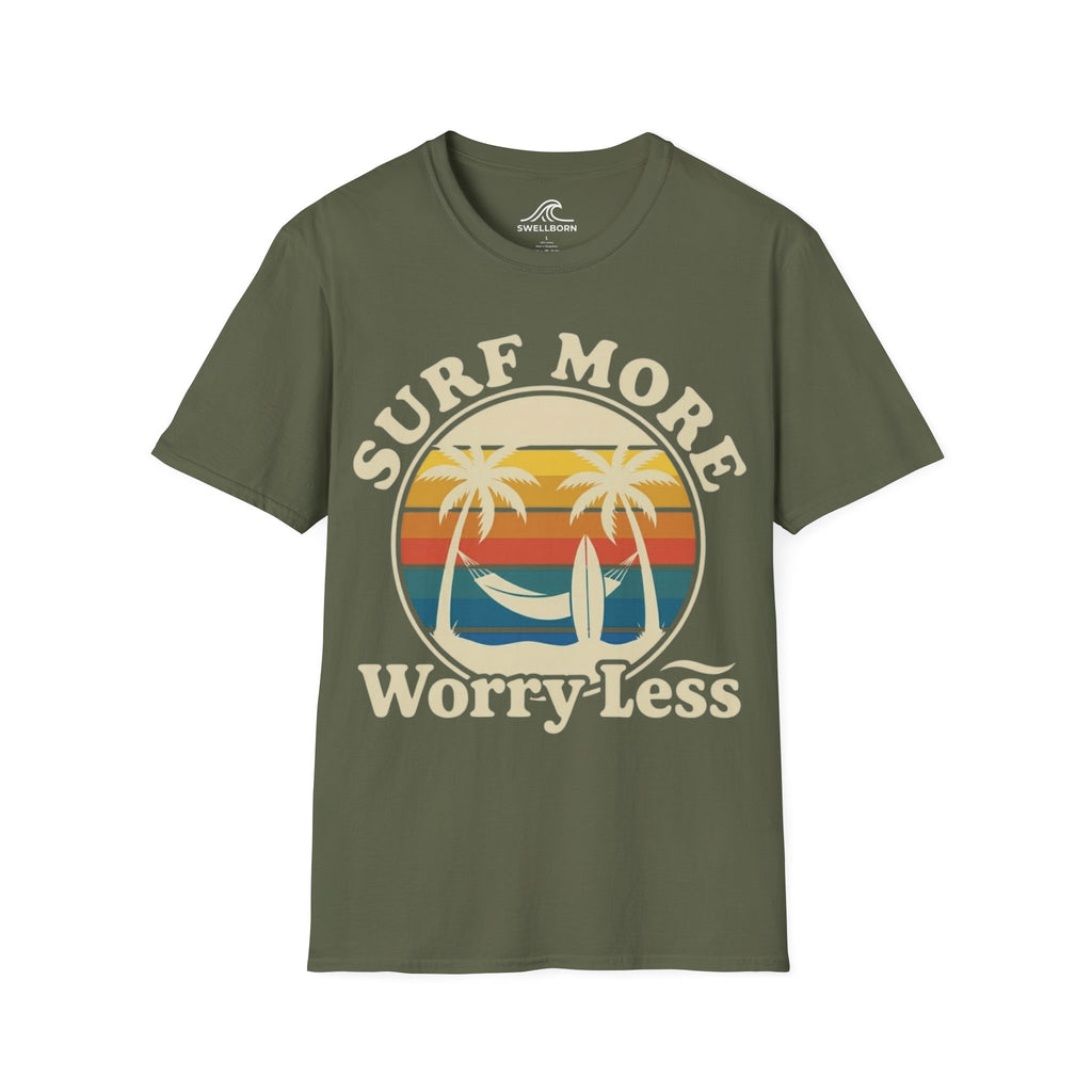 Surf More Worry Less T-Shirt