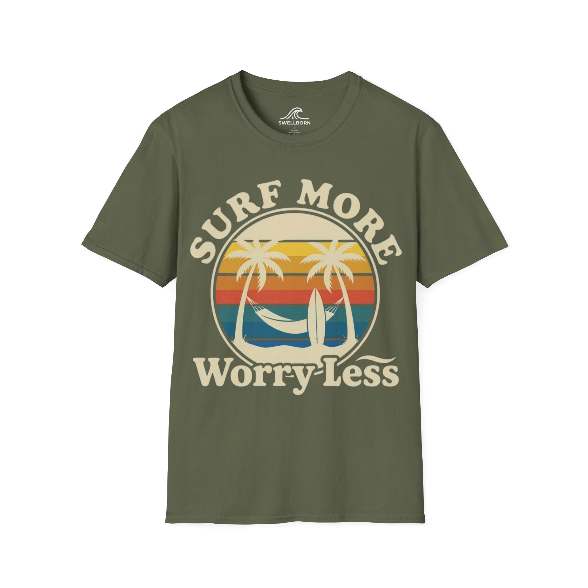 Surf More Worry Less T-Shirt
