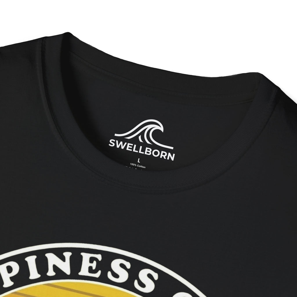Happiness Comes In Waves T-Shirt