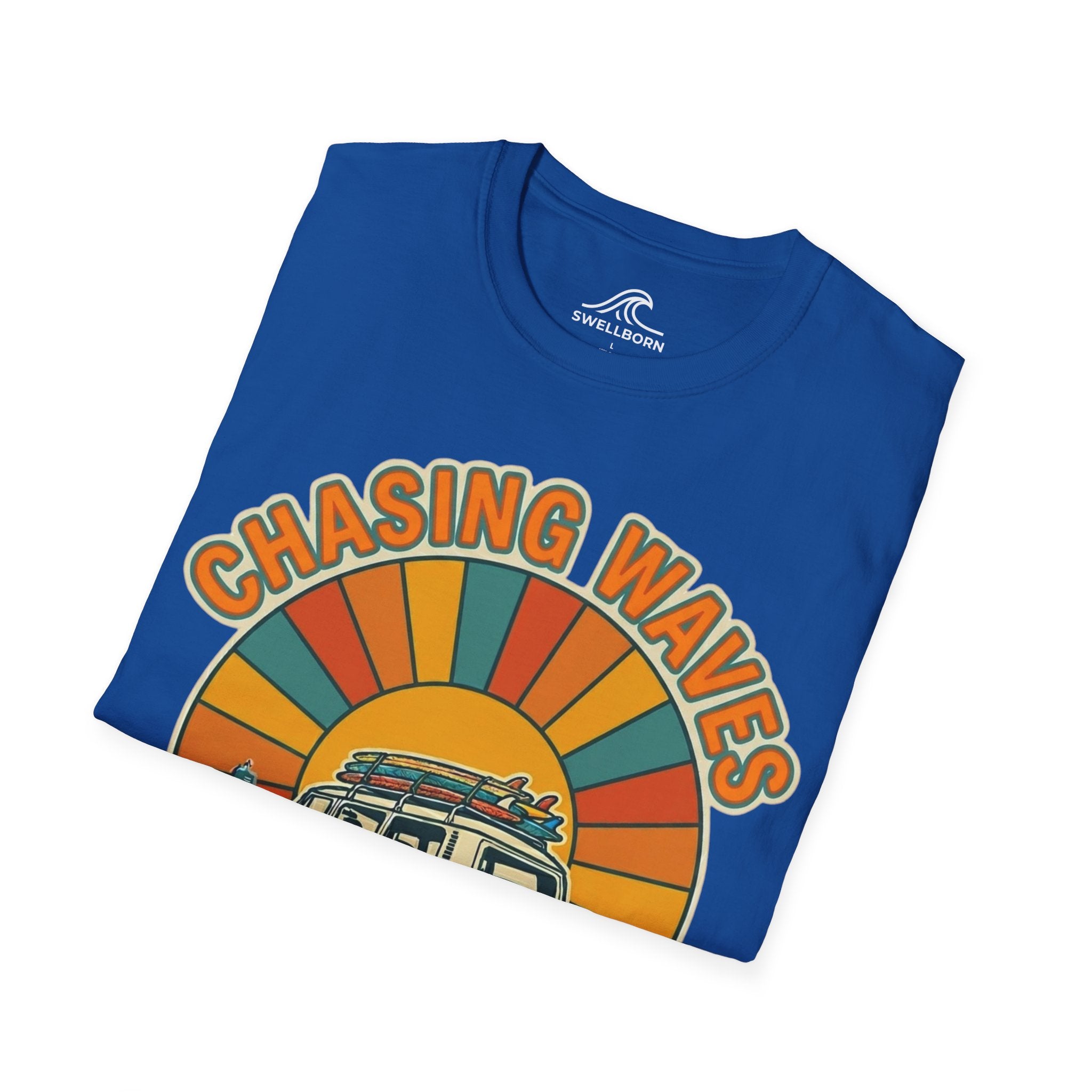 Chasing Waves Not Deadlines T-Shirt