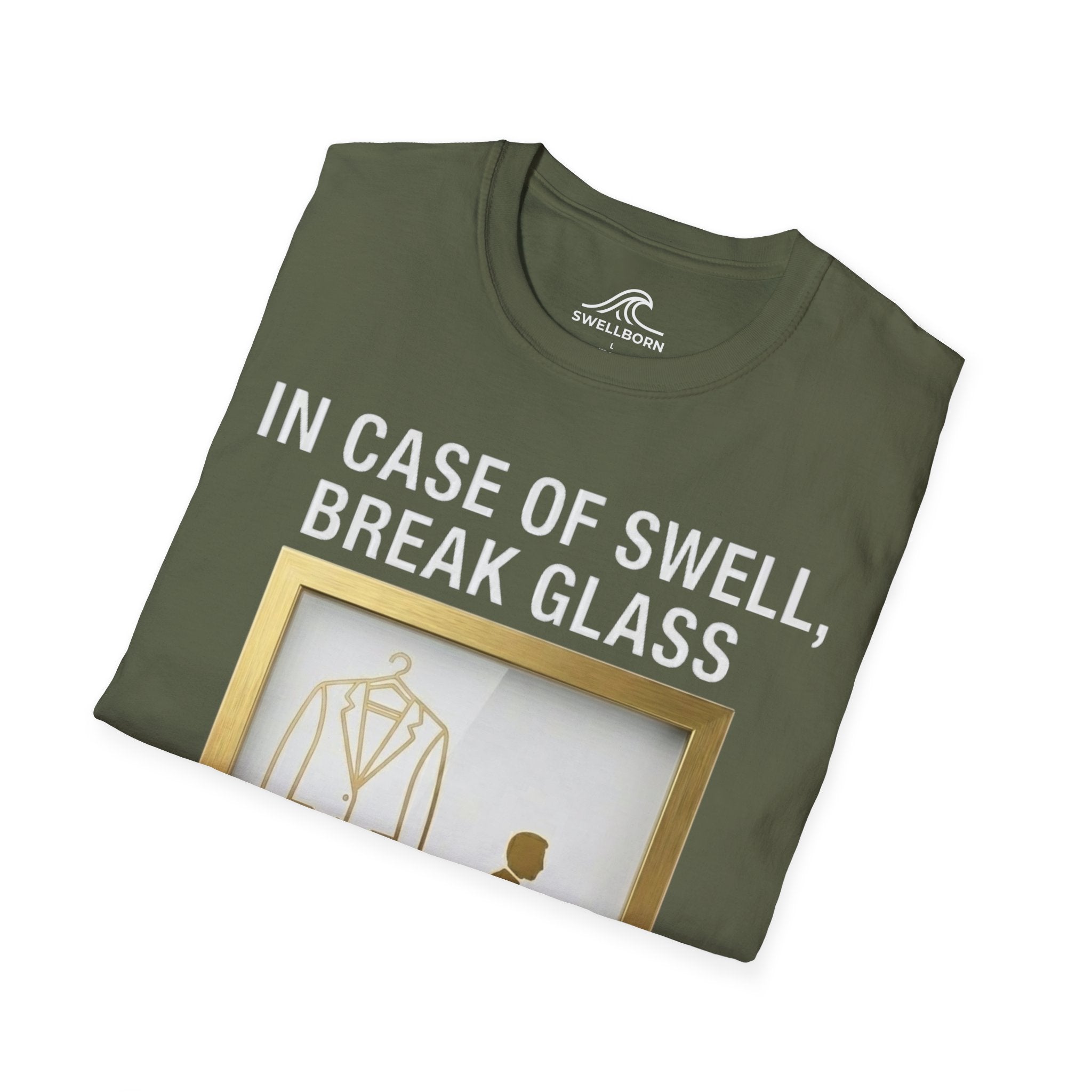 In Case of Swell, Break Glass (Urgent Out of Office) T-Shirt