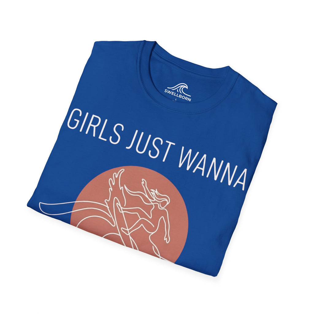 Girls Just Wanna Catch Waves T-Shirt
