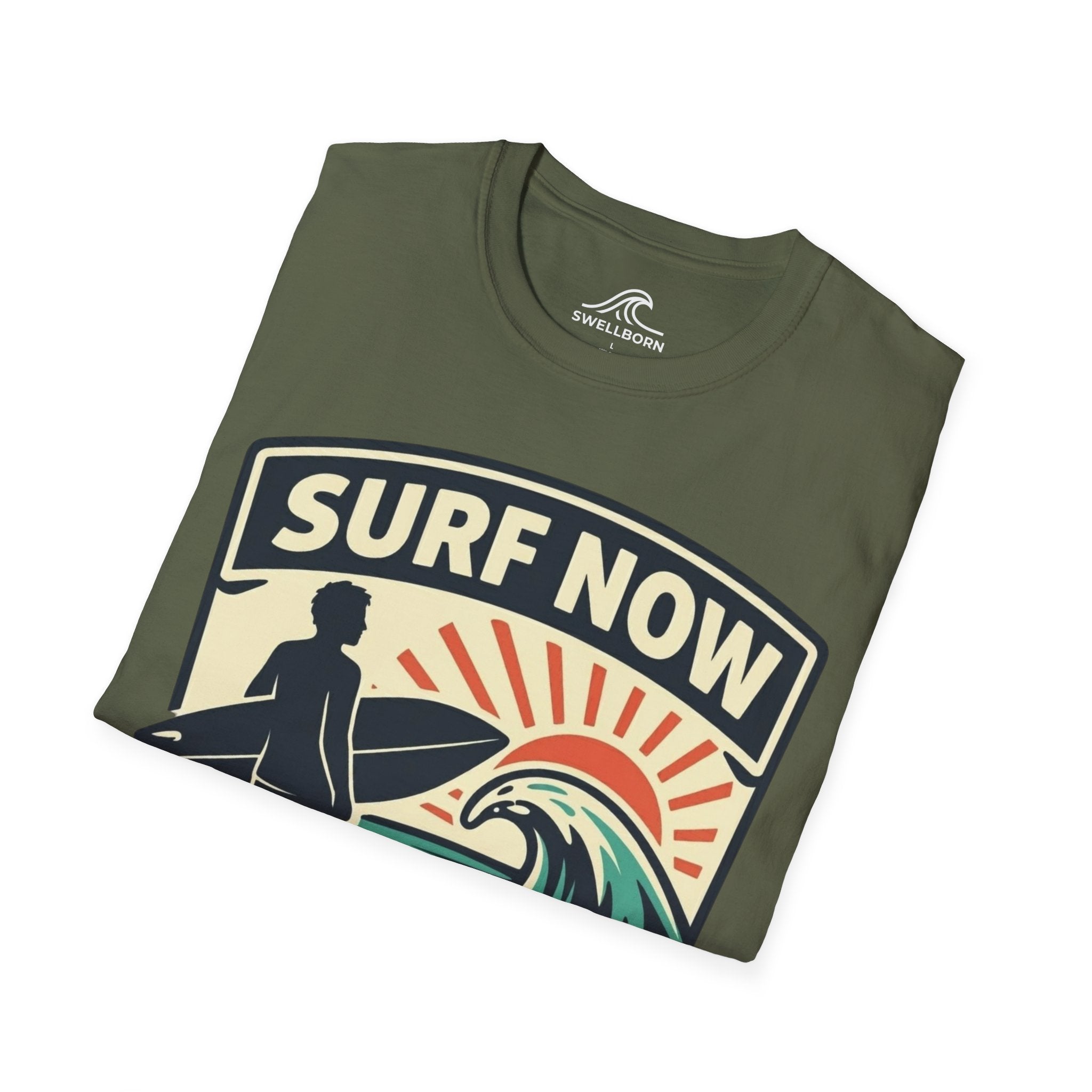 Surf Now, Work Later T-Shirt