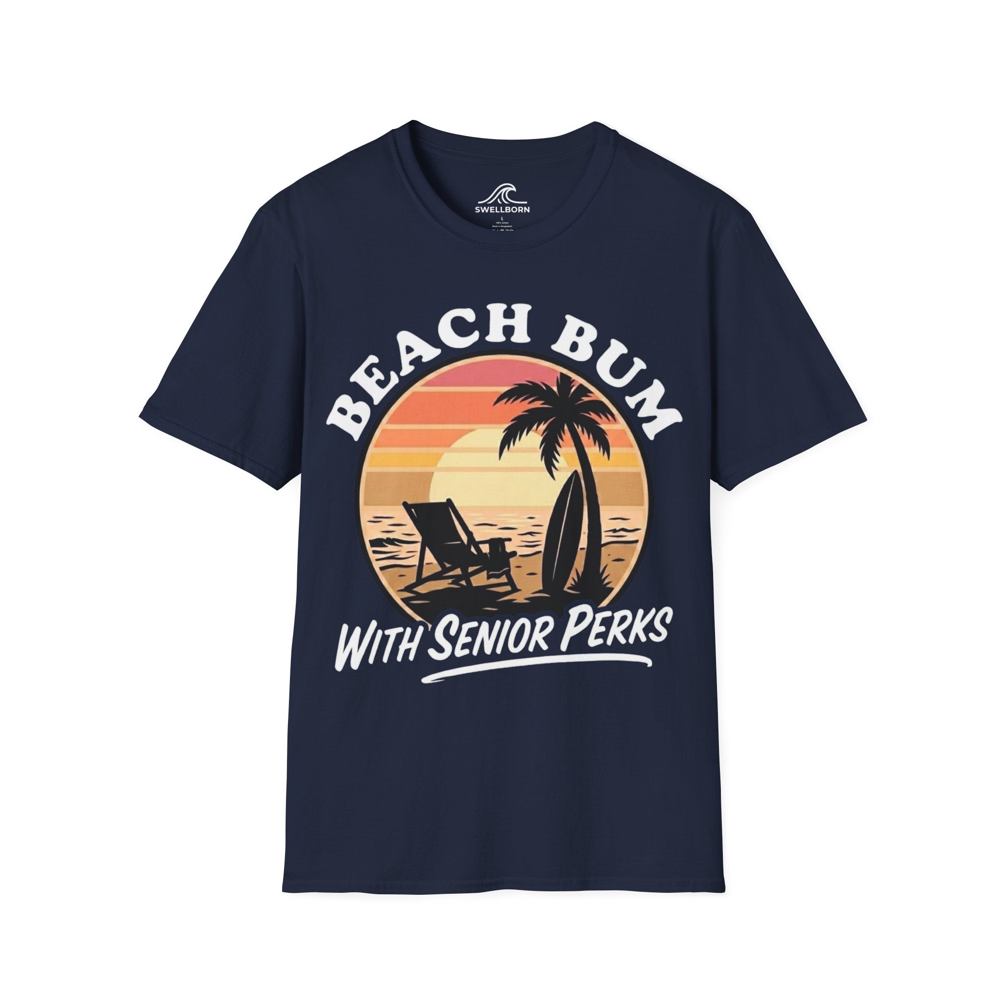 Beach Bum With Senior Perks T-Shirt