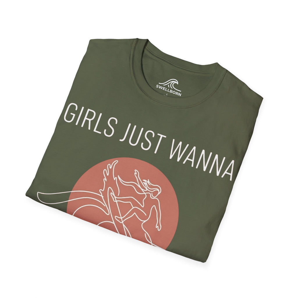 Girls Just Wanna Catch Waves T-Shirt