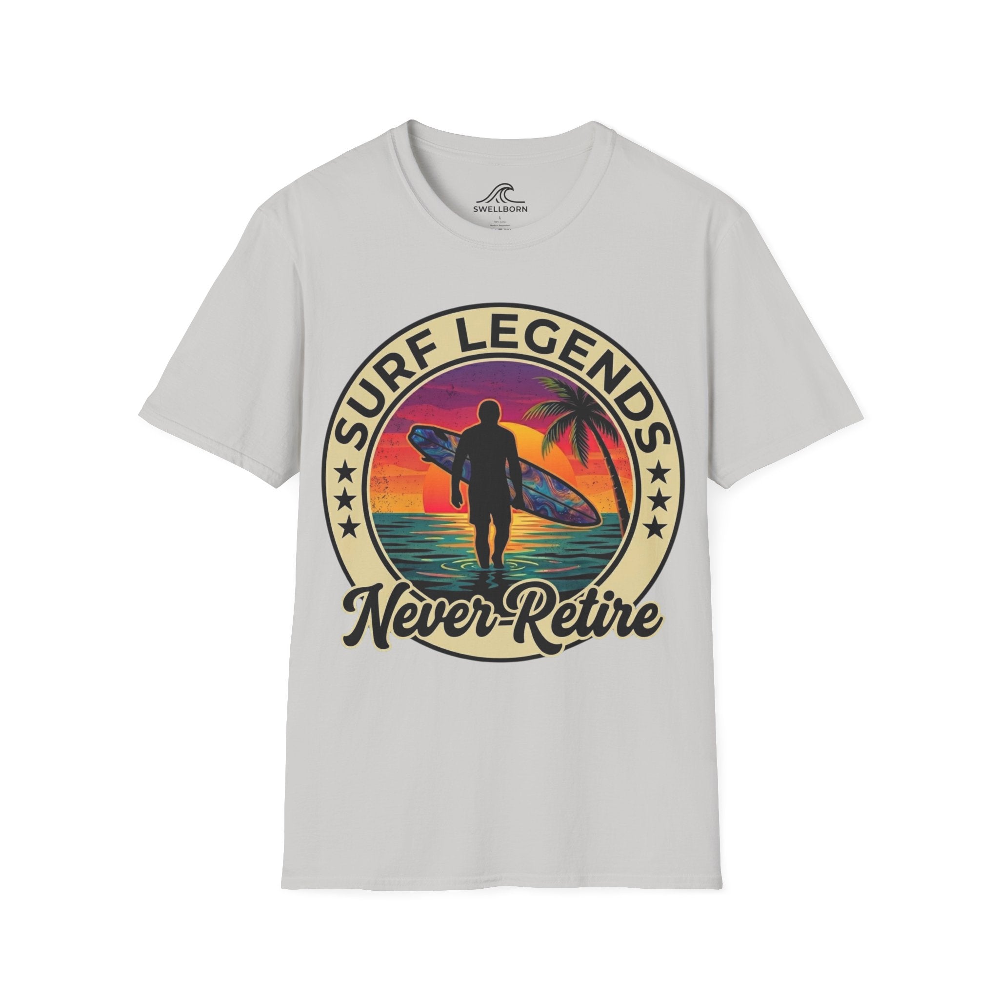Surf Legends Never Retire T-Shirt