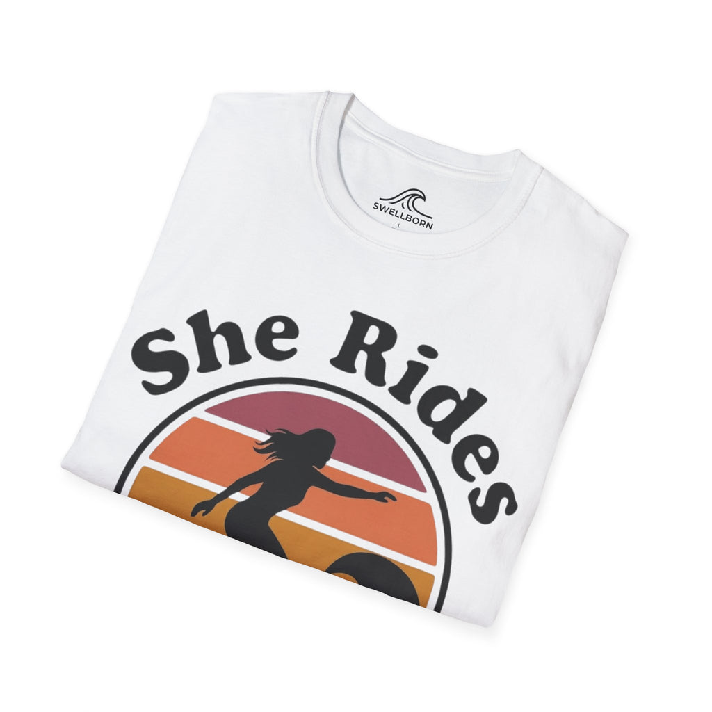 She Rides Her Own Waves T-Shirt