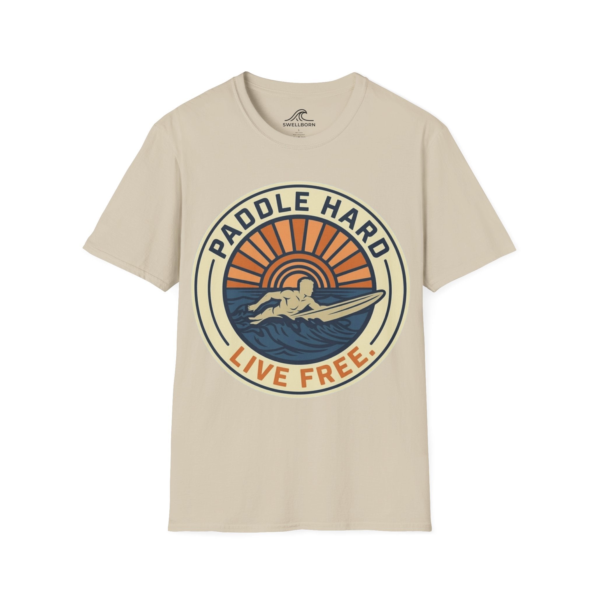 Paddle Hard Live Free T-Shirt