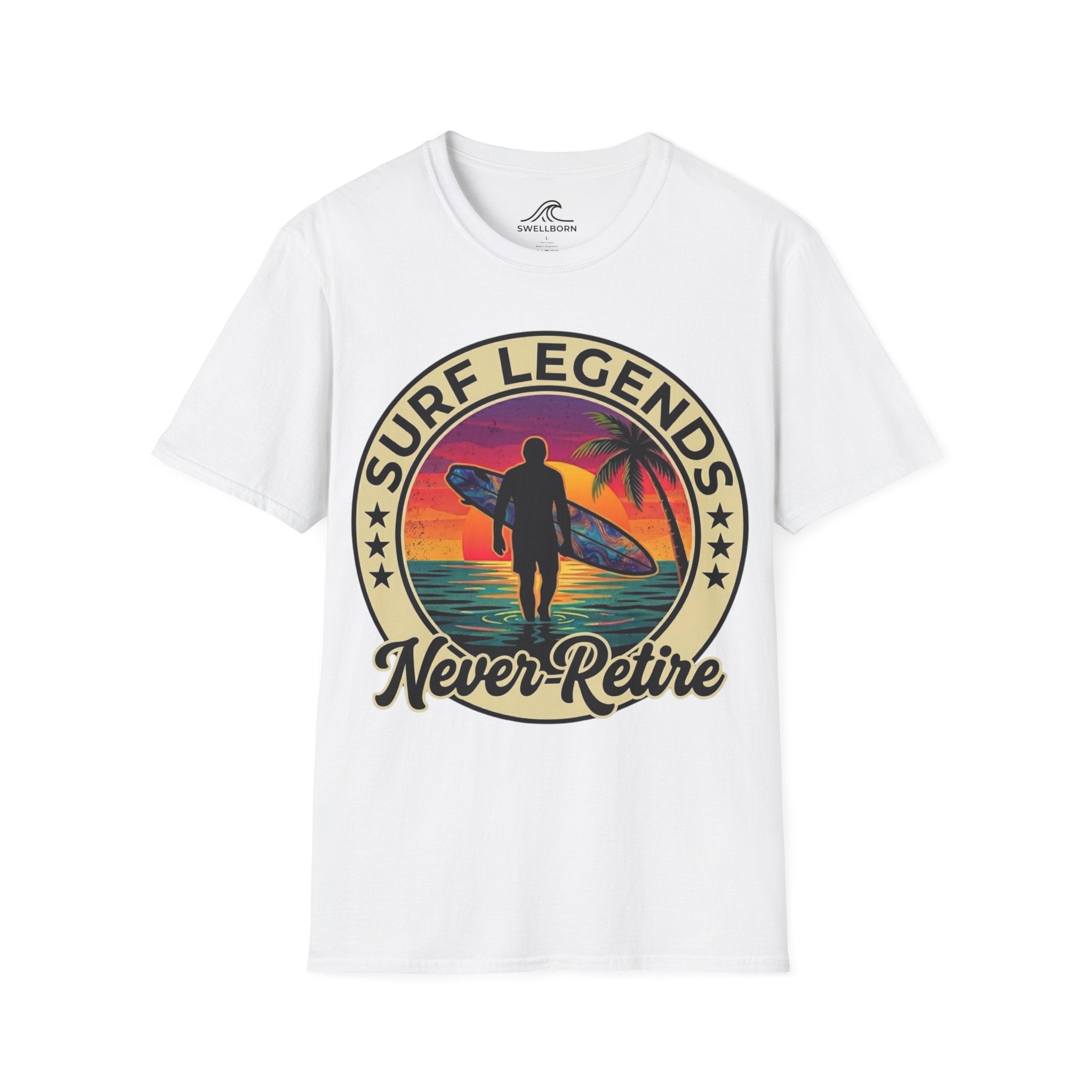Surf Legends Never Retire T-Shirt