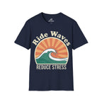 Ride Waves Reduce Stress T-Shirt