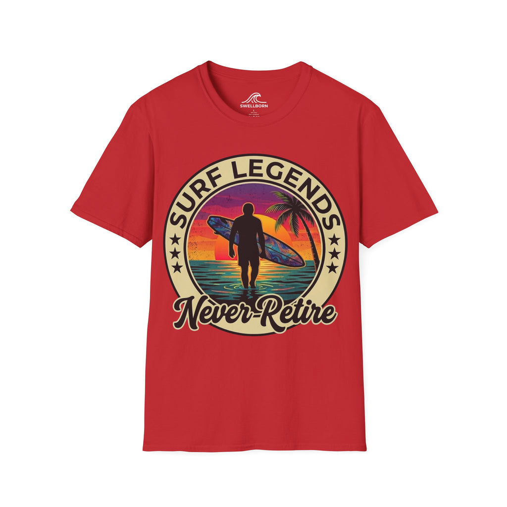 Surf Legends Never Retire T-Shirt