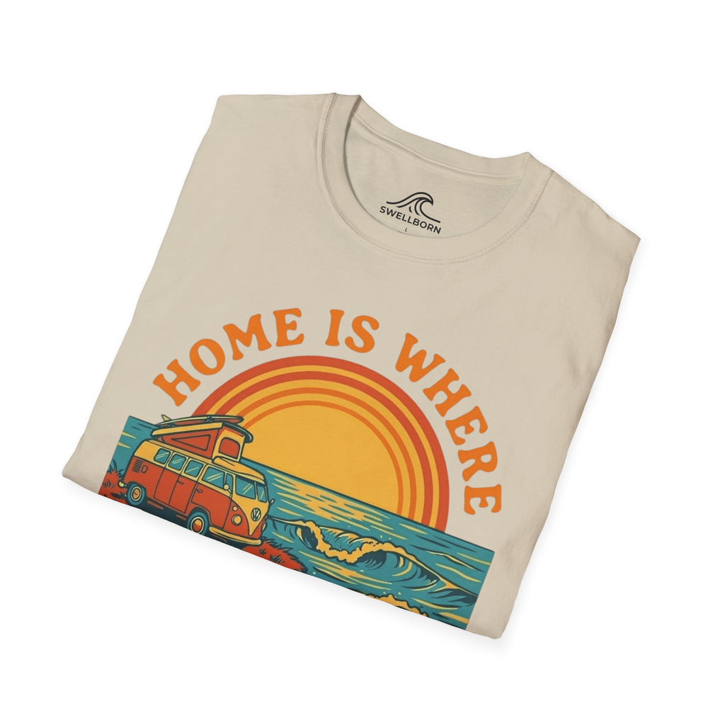 Home Is Where The Waves Break T-Shirt