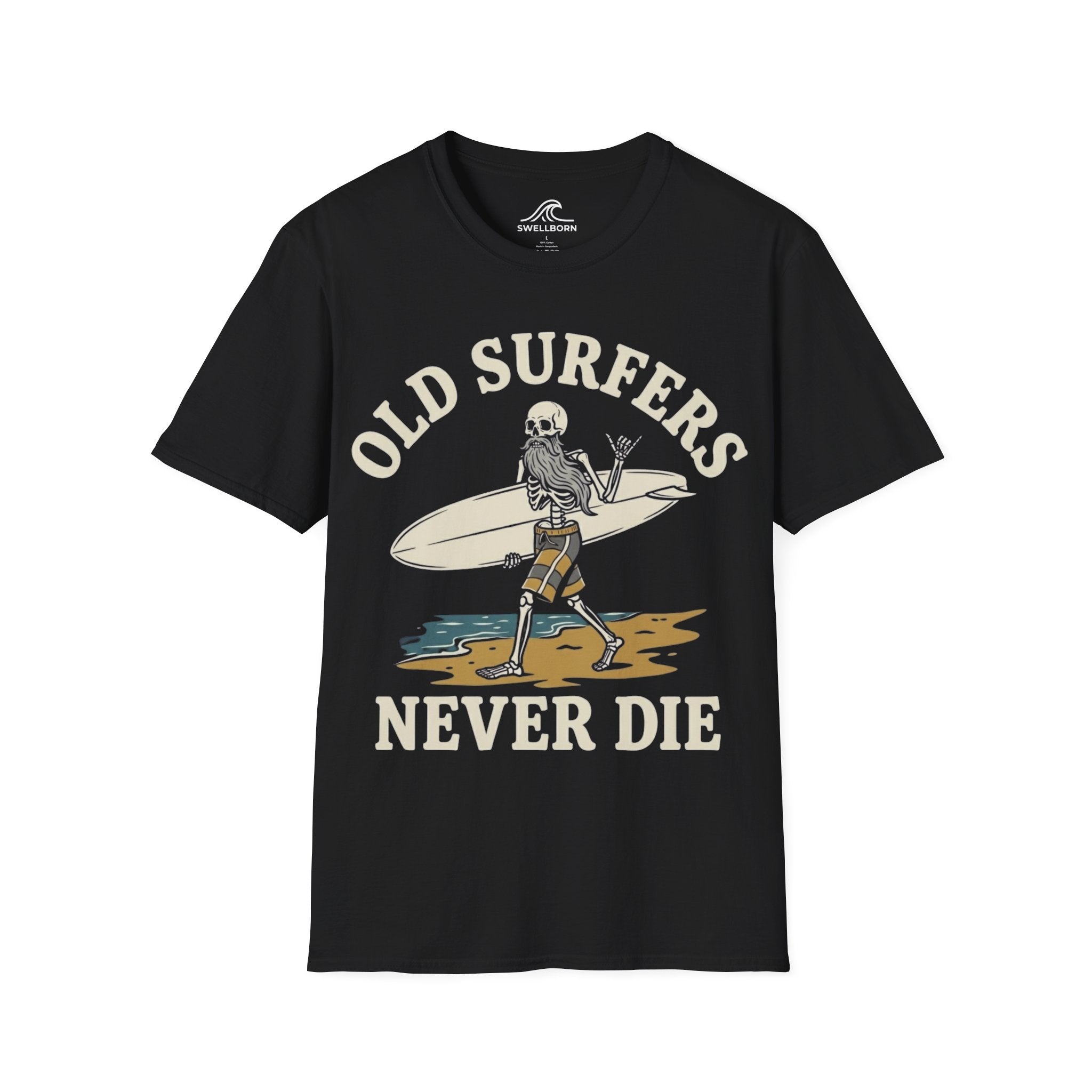 Old Surfers Never Die T-Shirt