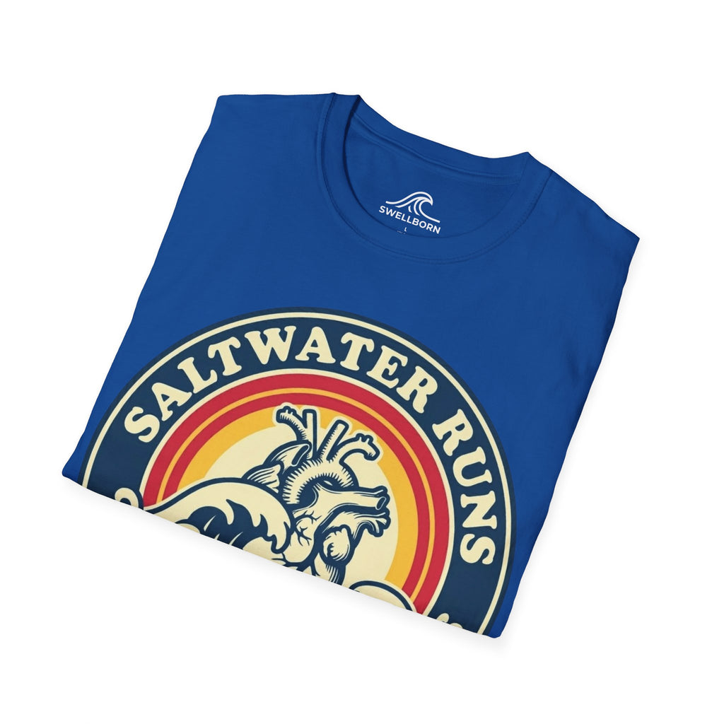 Saltwater Runs Through My Veins T-Shirt
