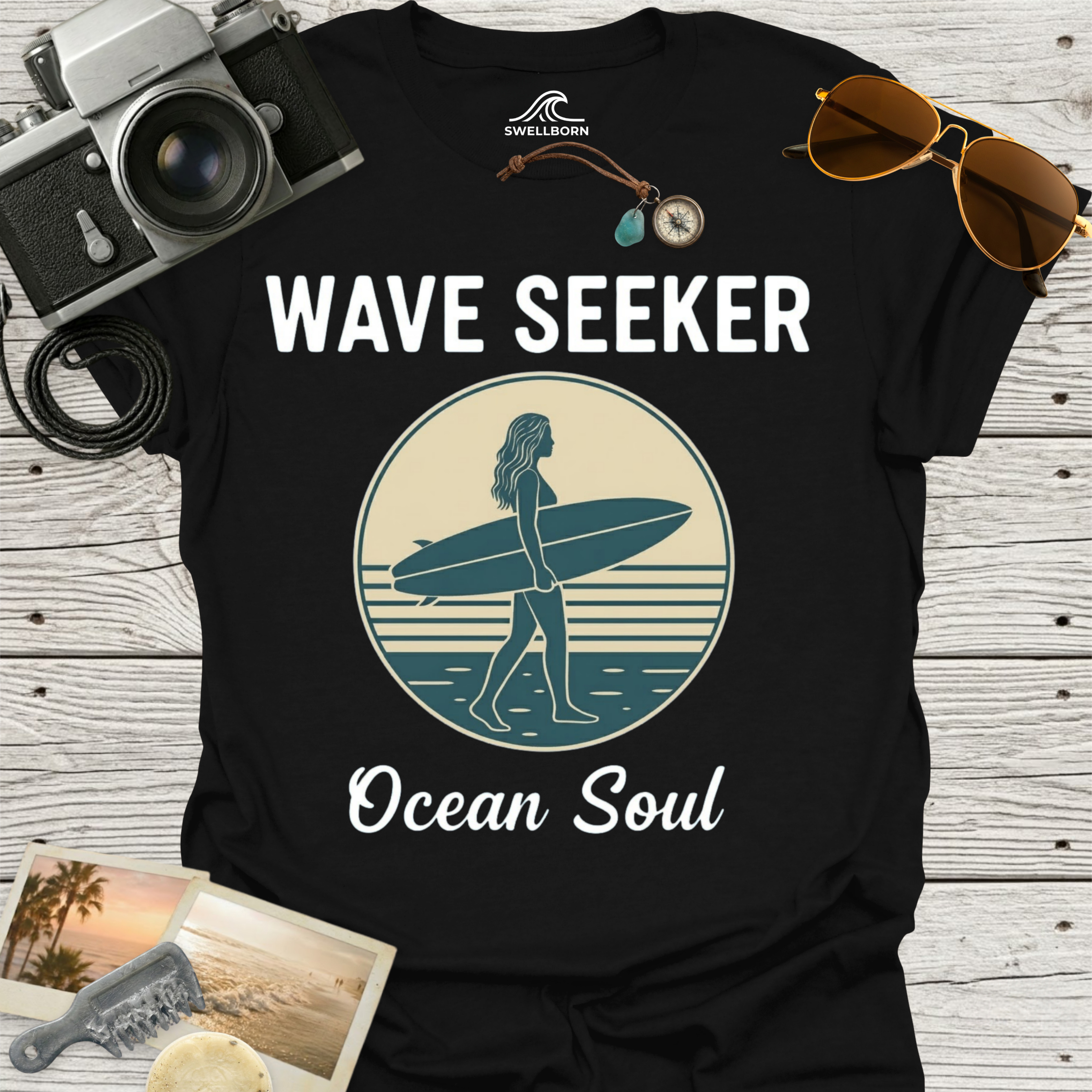 Wave Seeker Ocean Soul T-Shirt