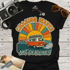 Chasing Waves Not Deadlines T-Shirt