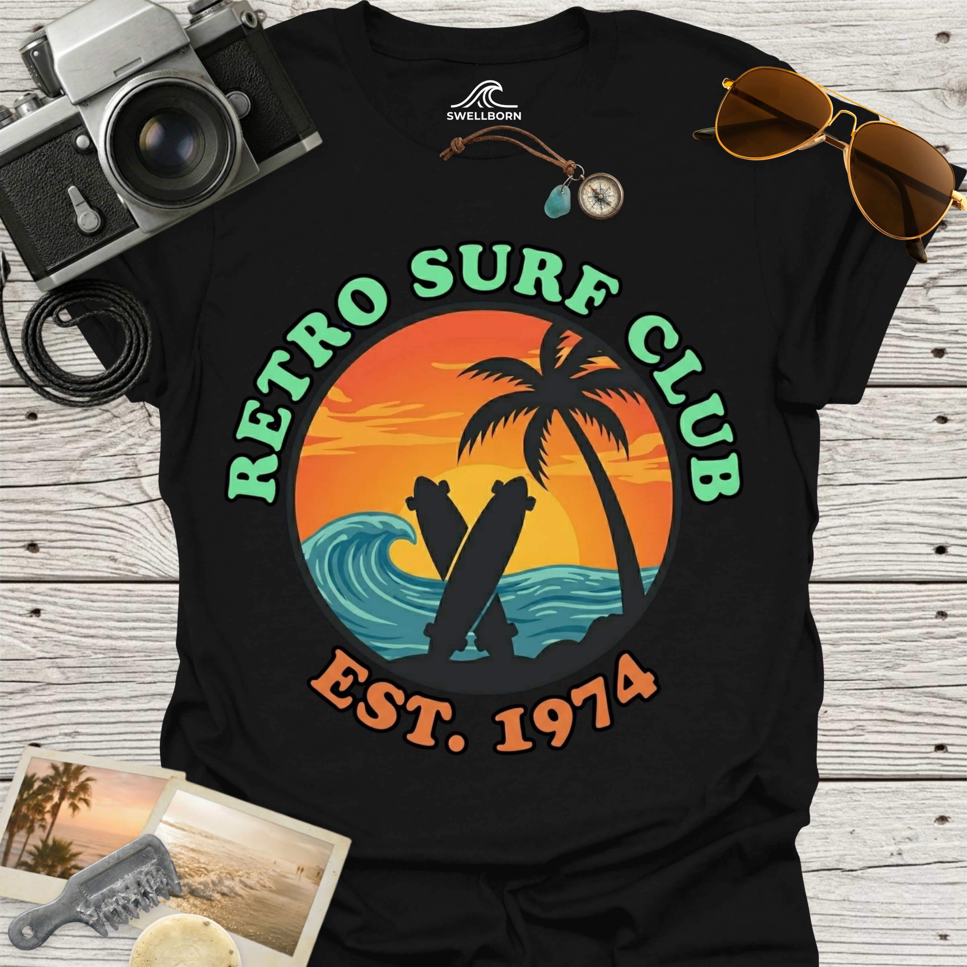 Retro Surf Club T-Shirt