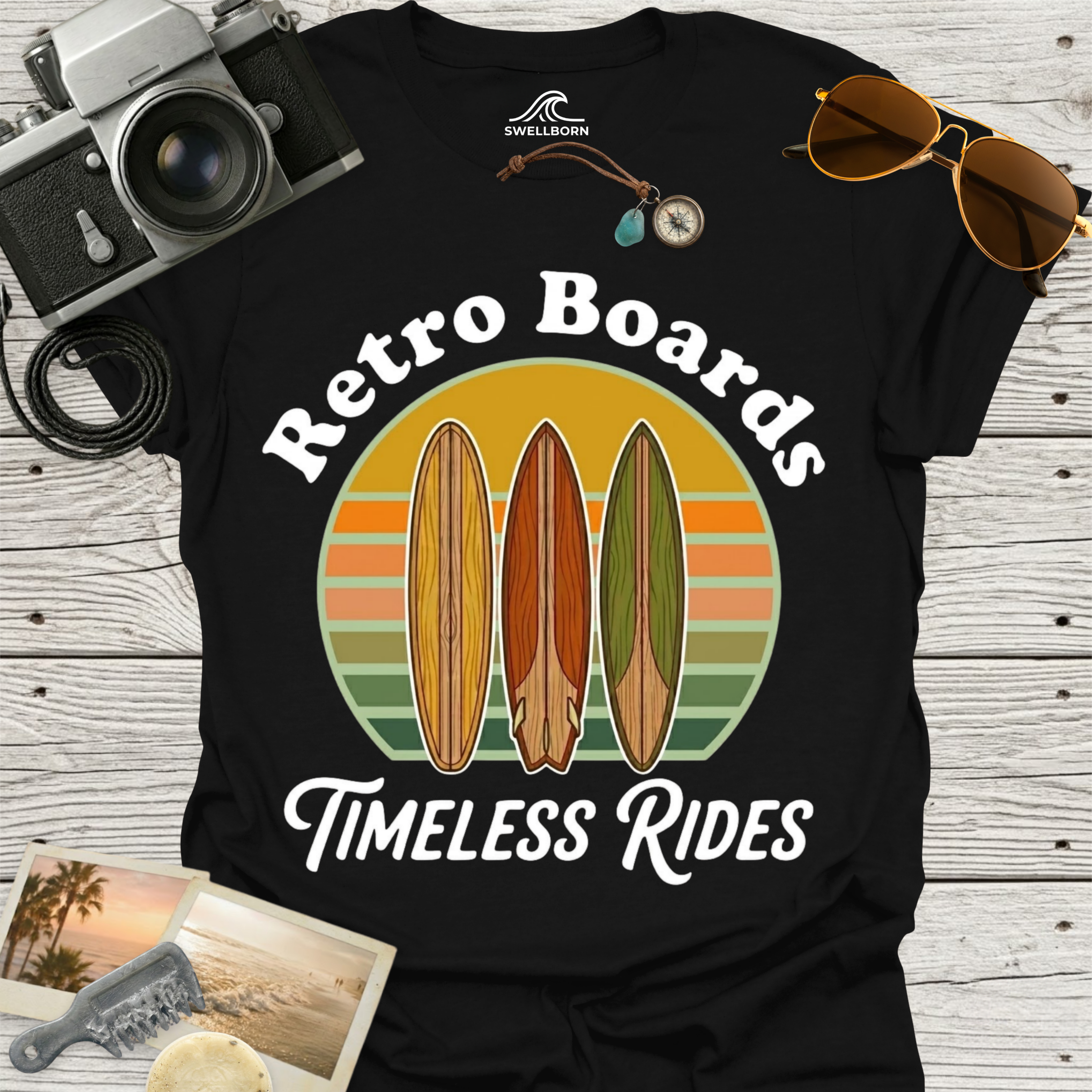 Retro Boards Timeless Rides T-Shirt