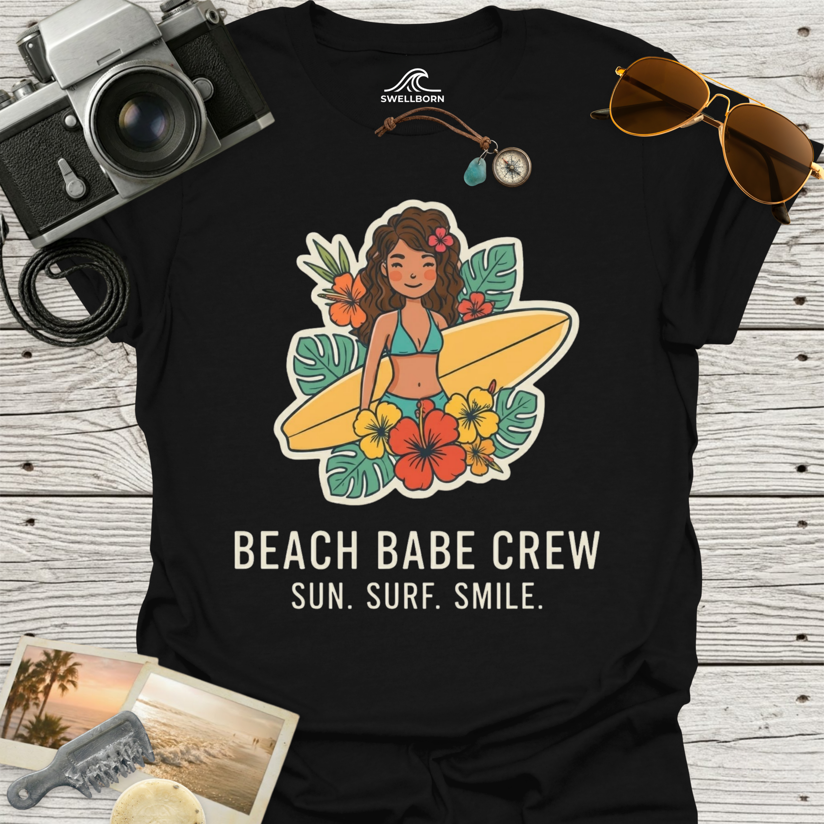 Beach Babe Crew T-Shirt