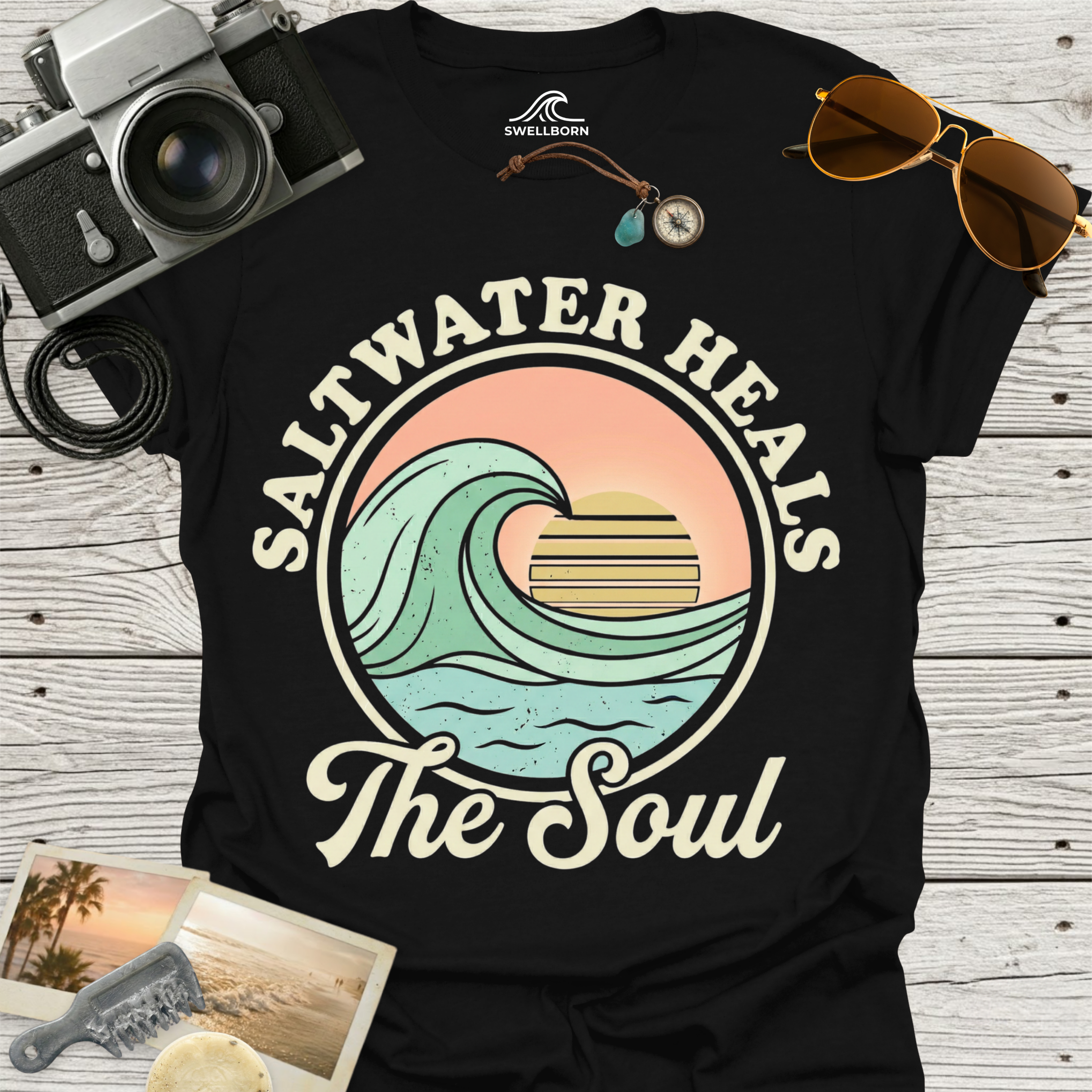 Saltwater Heals The Soul T-Shirt