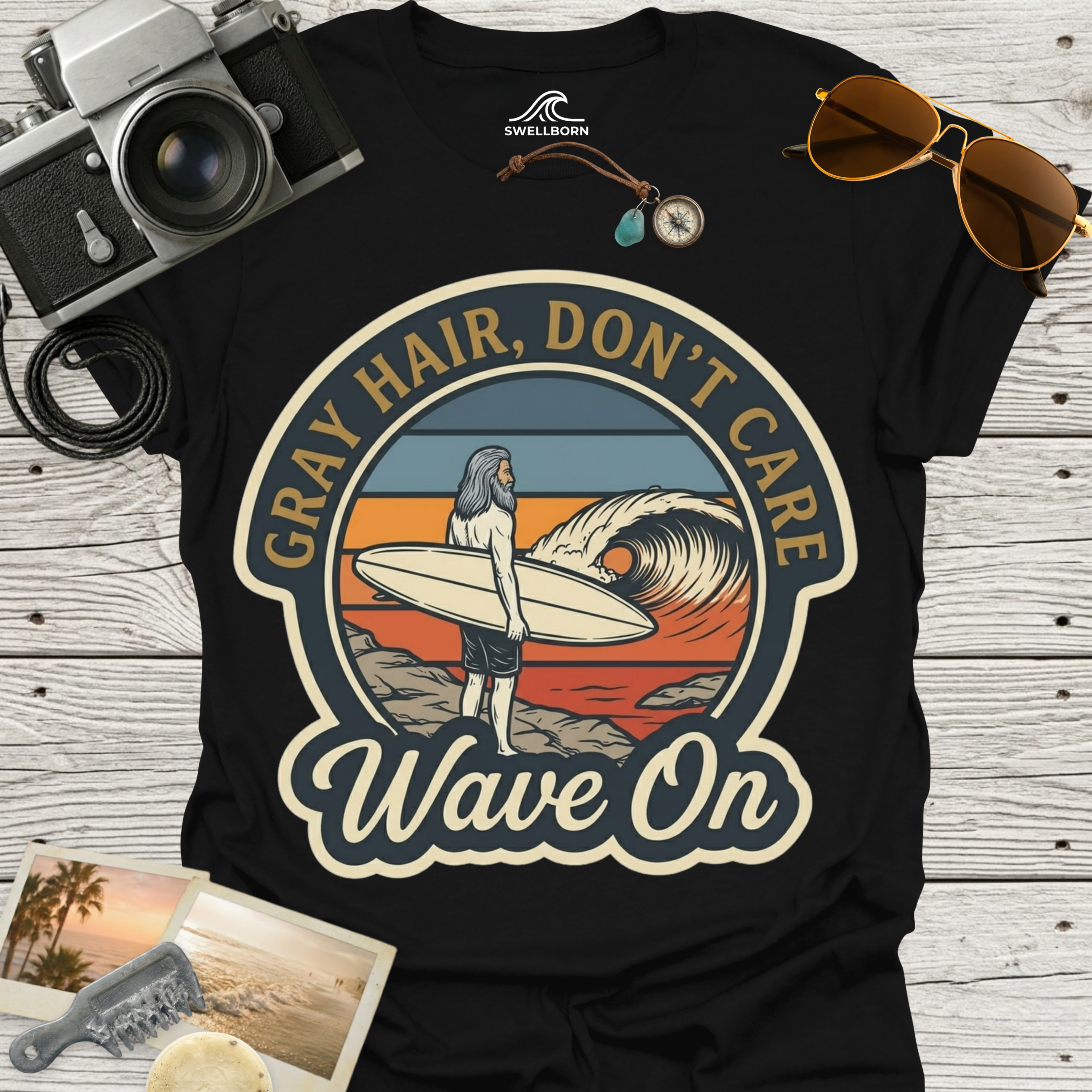 Gray Hair, Don't Care T-Shirt