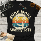 Surf More Worry Less T-Shirt