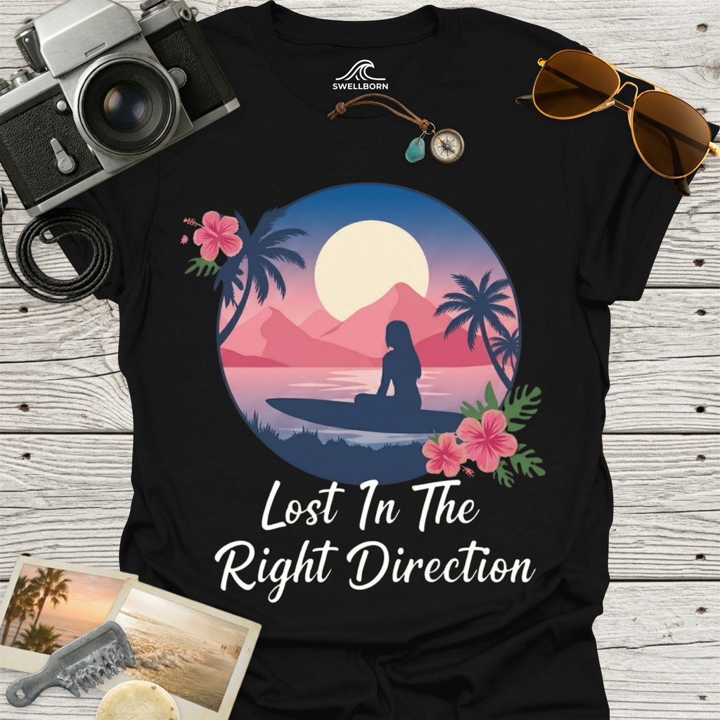 Lost In The Right Direction  T-Shirt