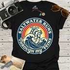 Saltwater Runs Through My Veins T-Shirt