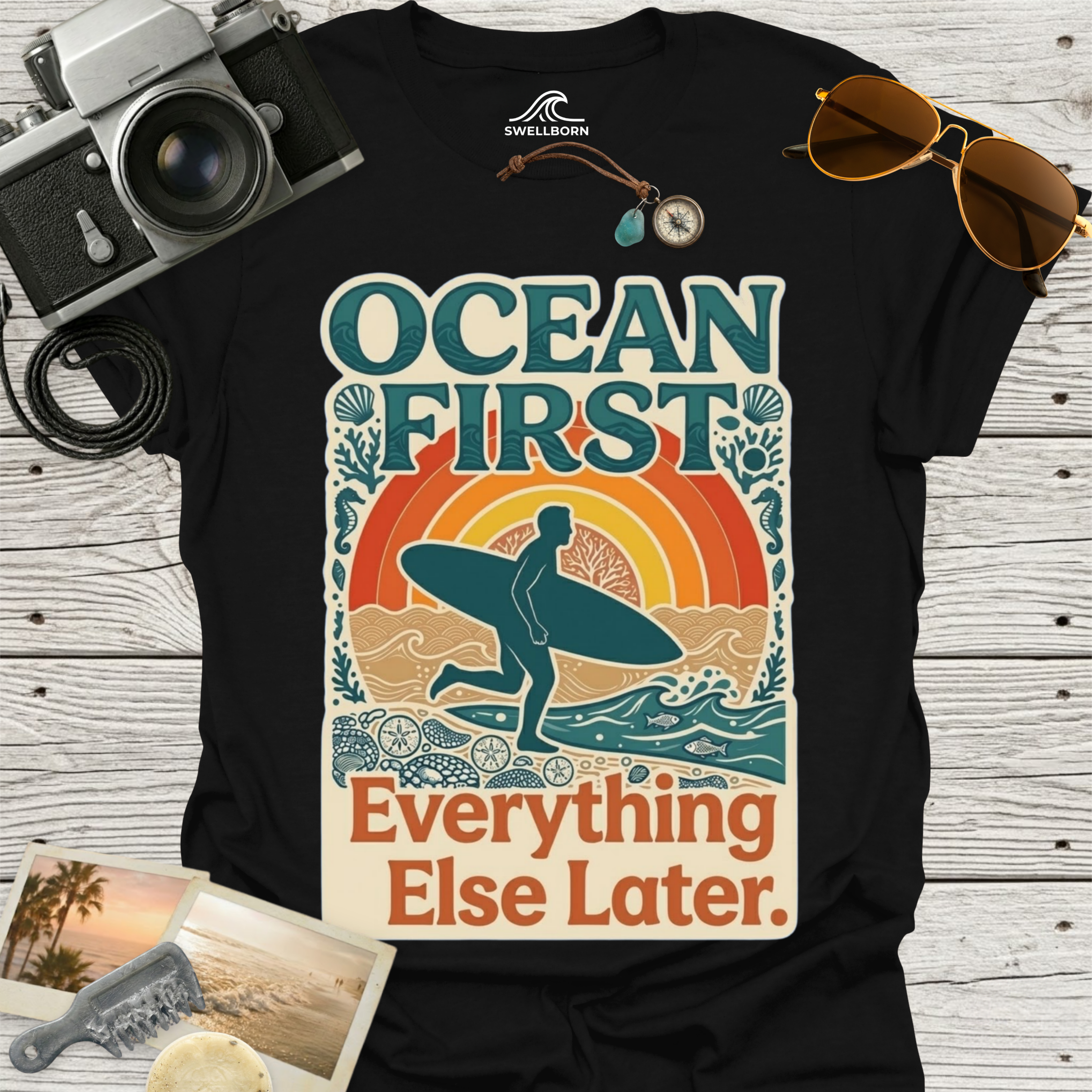 Ocean First. Everything Else Later. T-Shirt