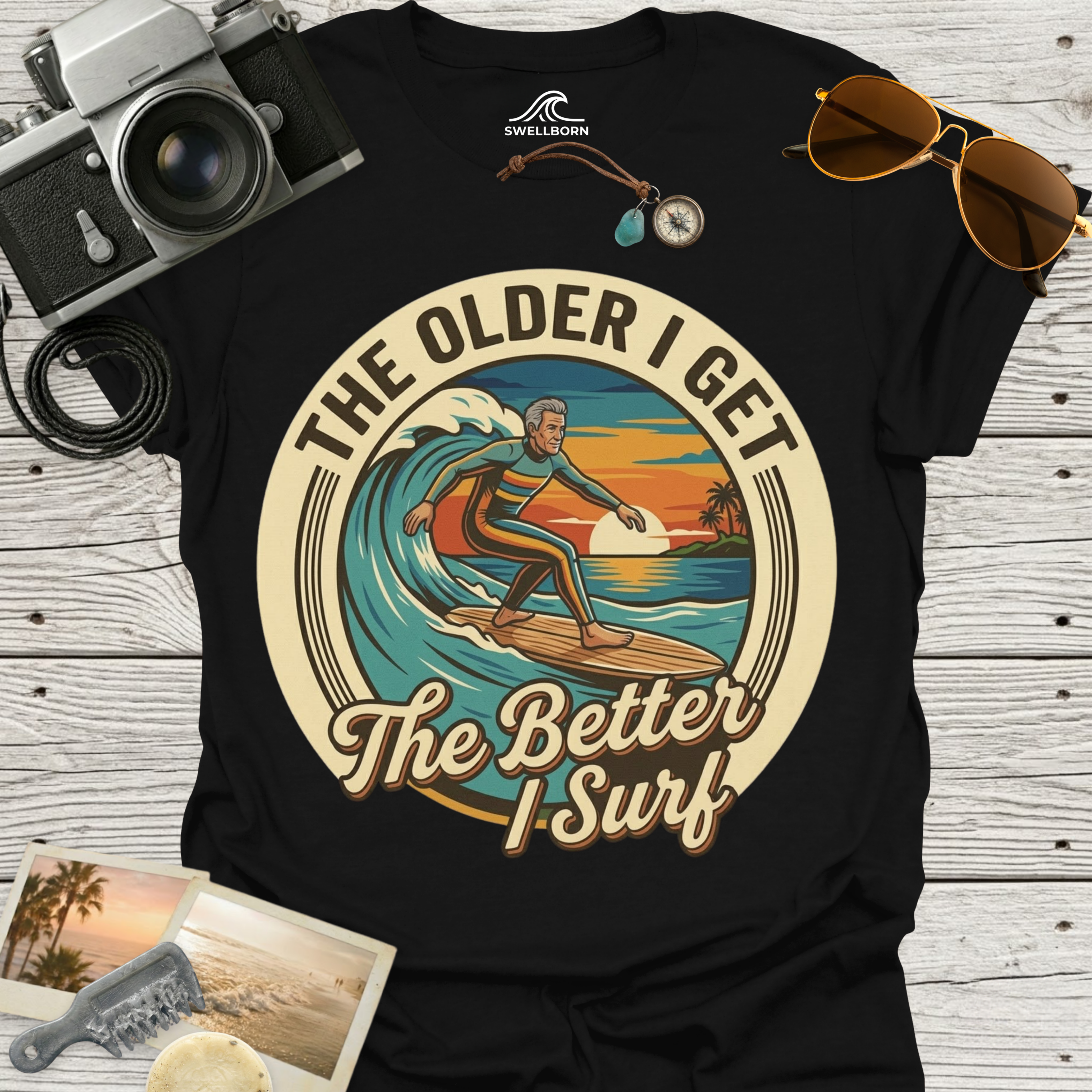 The Older I Get The Better I Surf T-Shirt