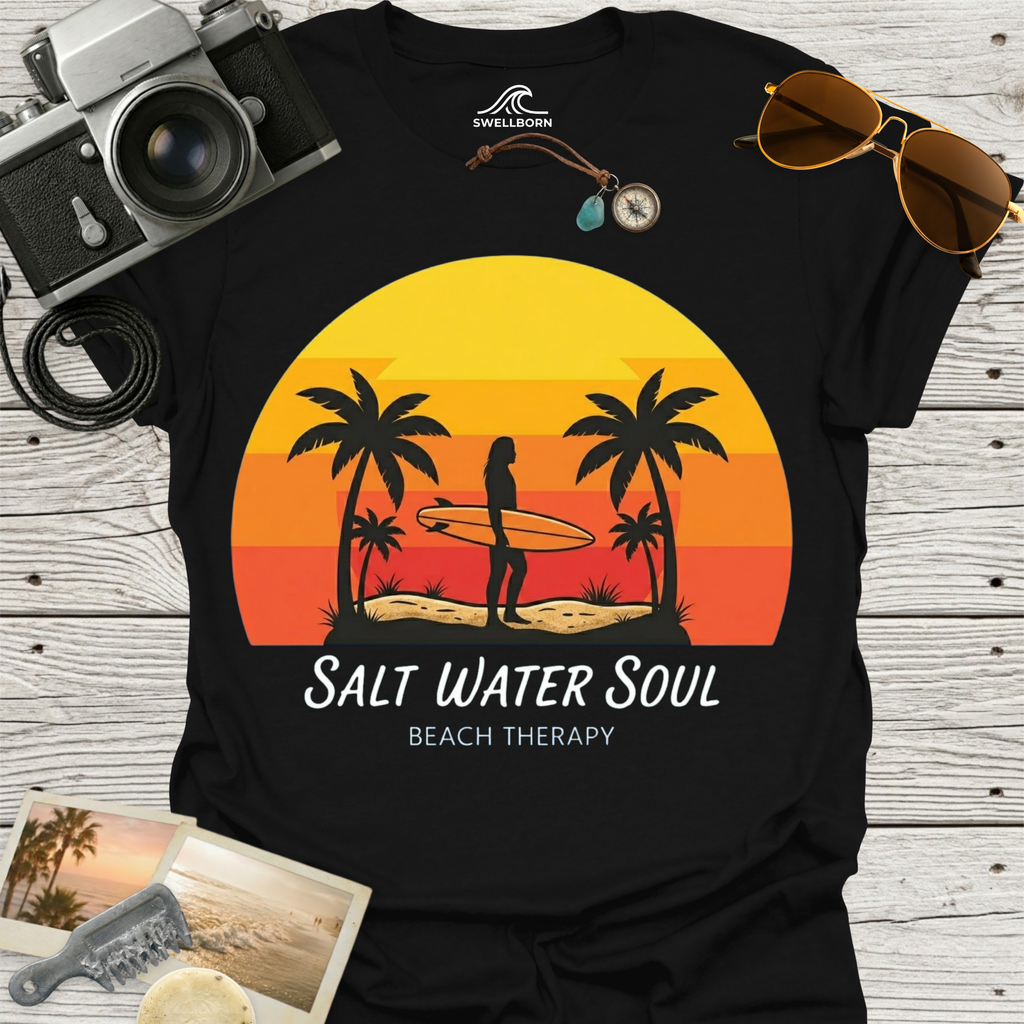 Salt Water Soul Beach Therapy T-Shirt