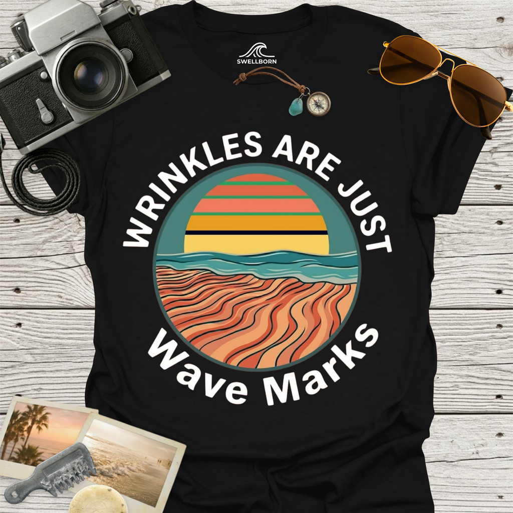 Wrinkles Are Just Wave Marks T-Shirt