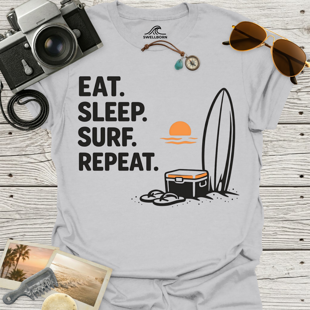 Eat. Sleep. Surf. Repeat. T-Shirt
