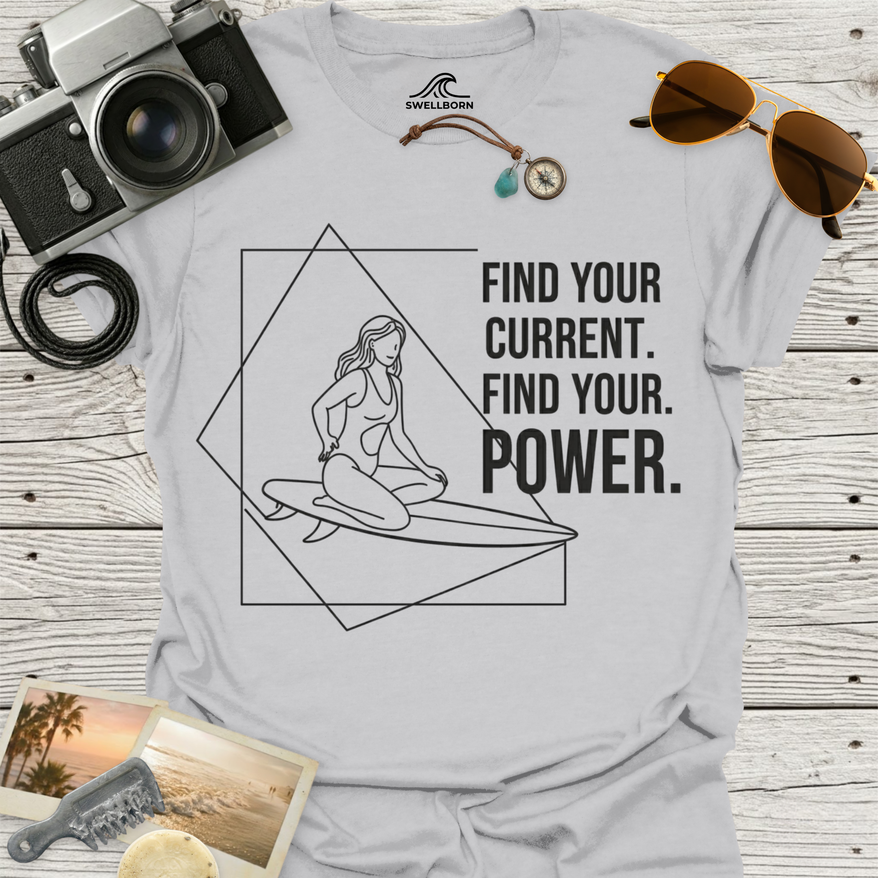 Find Your Current. Find Your Power. T-Shirt