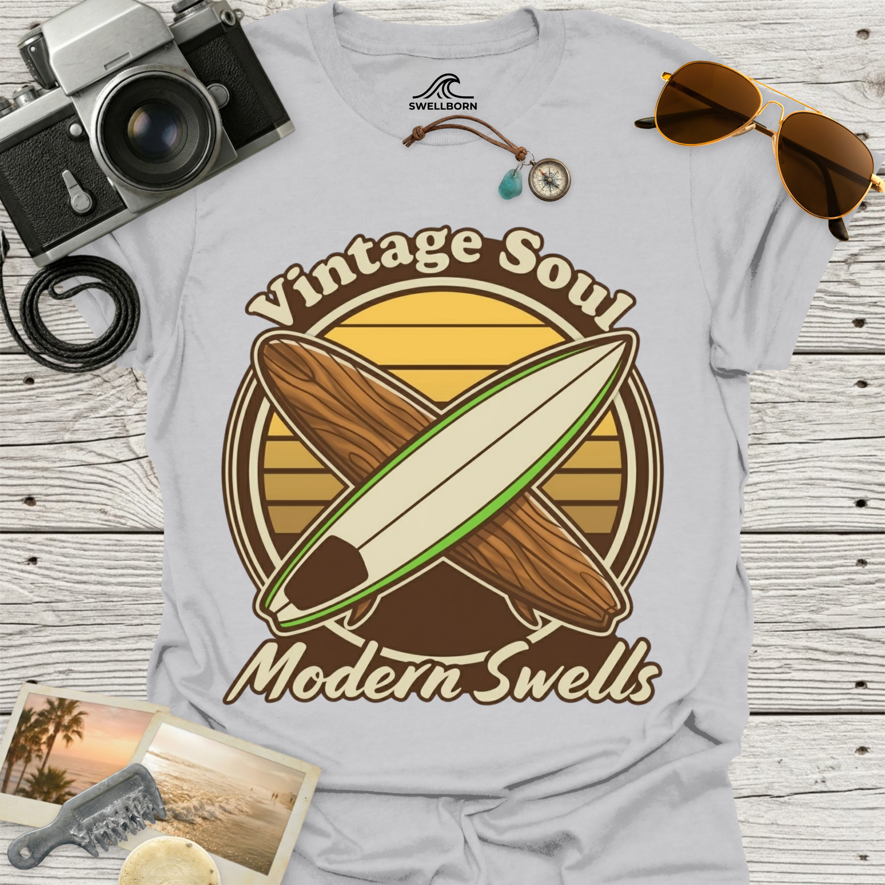 Vintage Soul Modern Swells T-Shirt