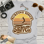 Surfing Since The 70's T-Shirt