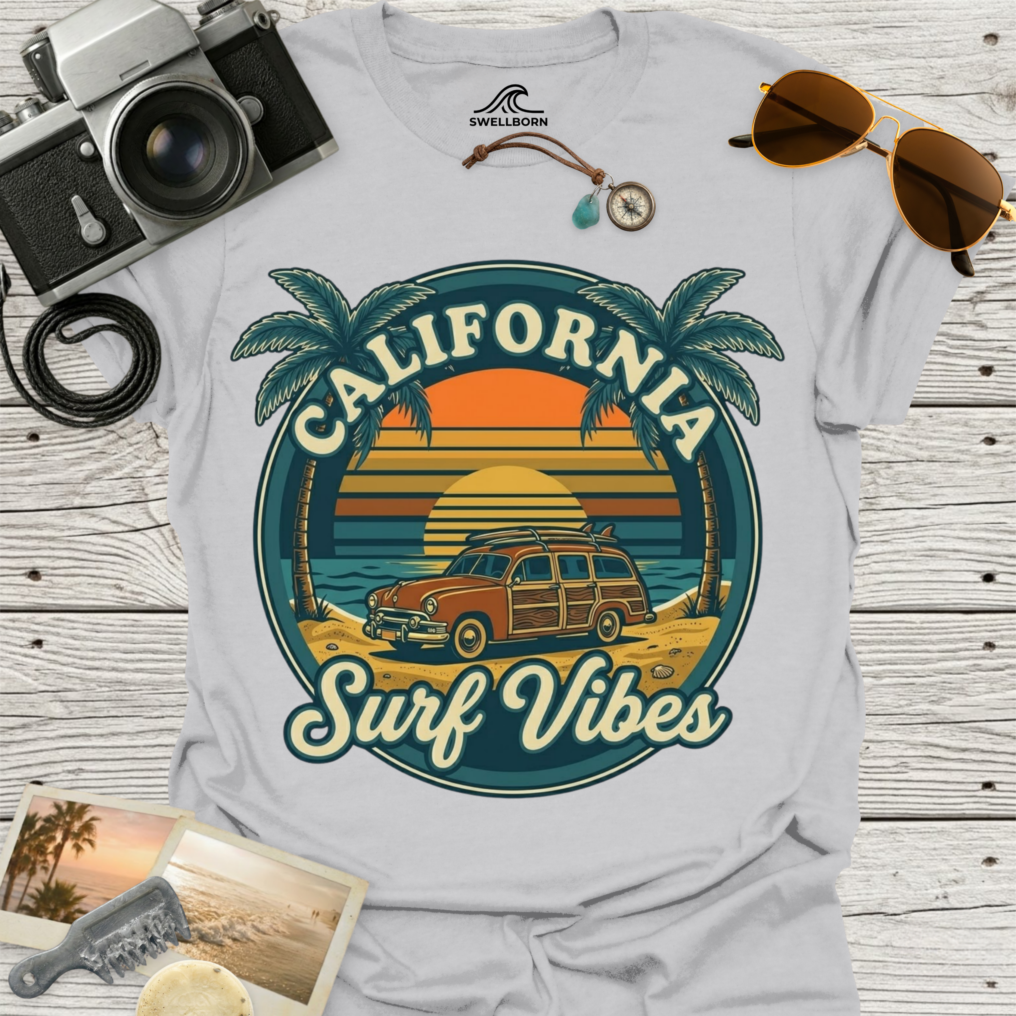 California Surf Vibes T-Shirt