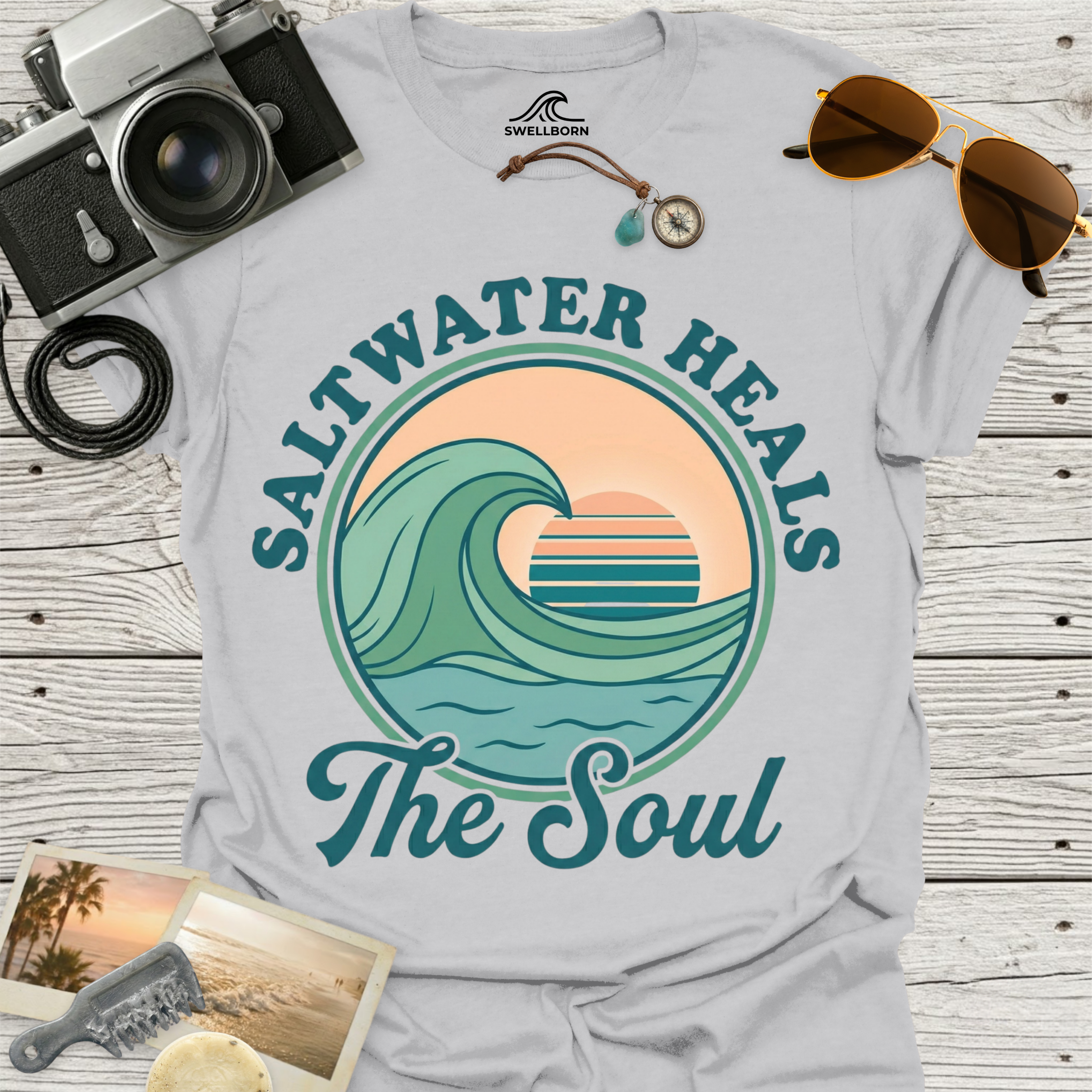 Saltwater Heals The Soul T-Shirt