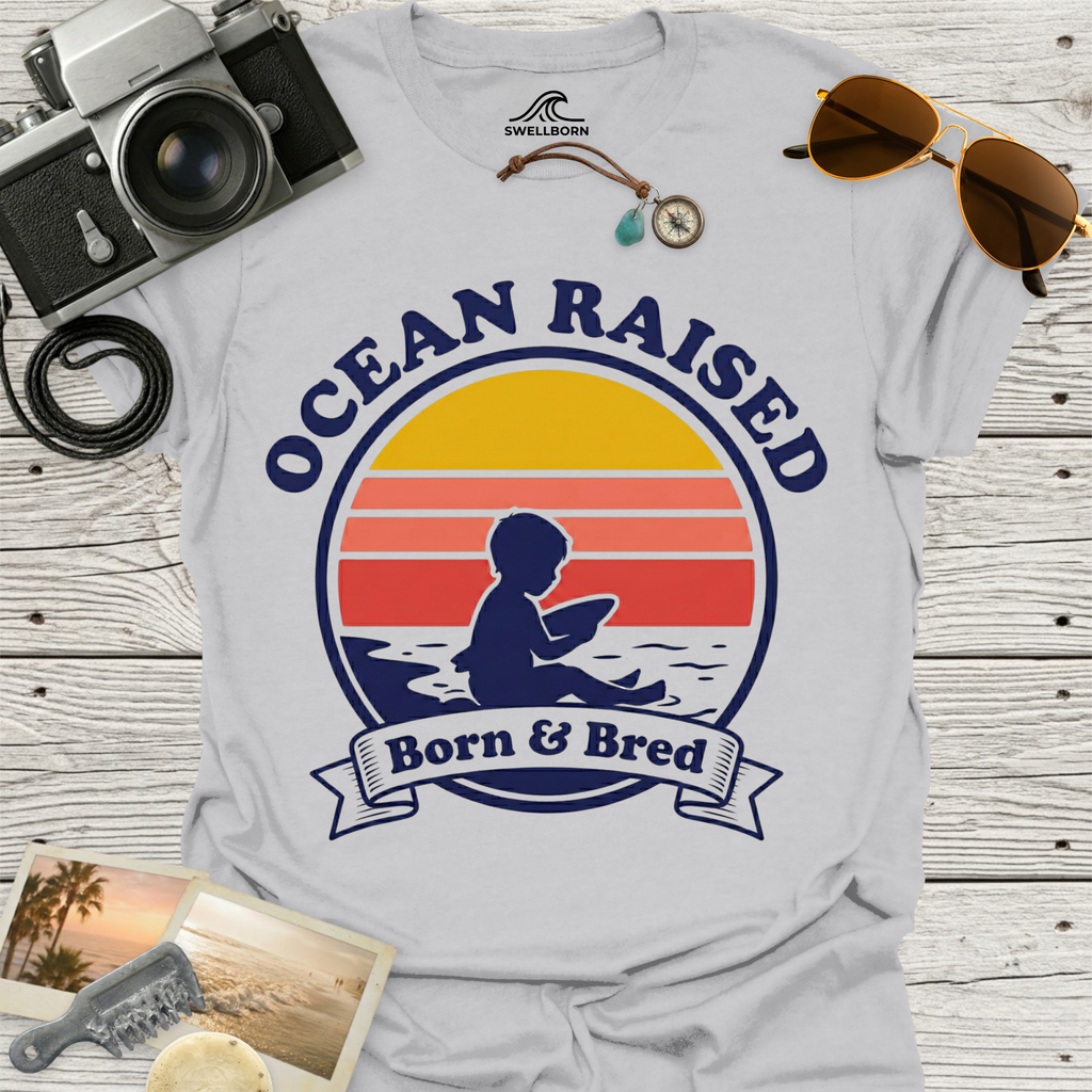 Ocean Raised | Born &  Bred T-Shirt