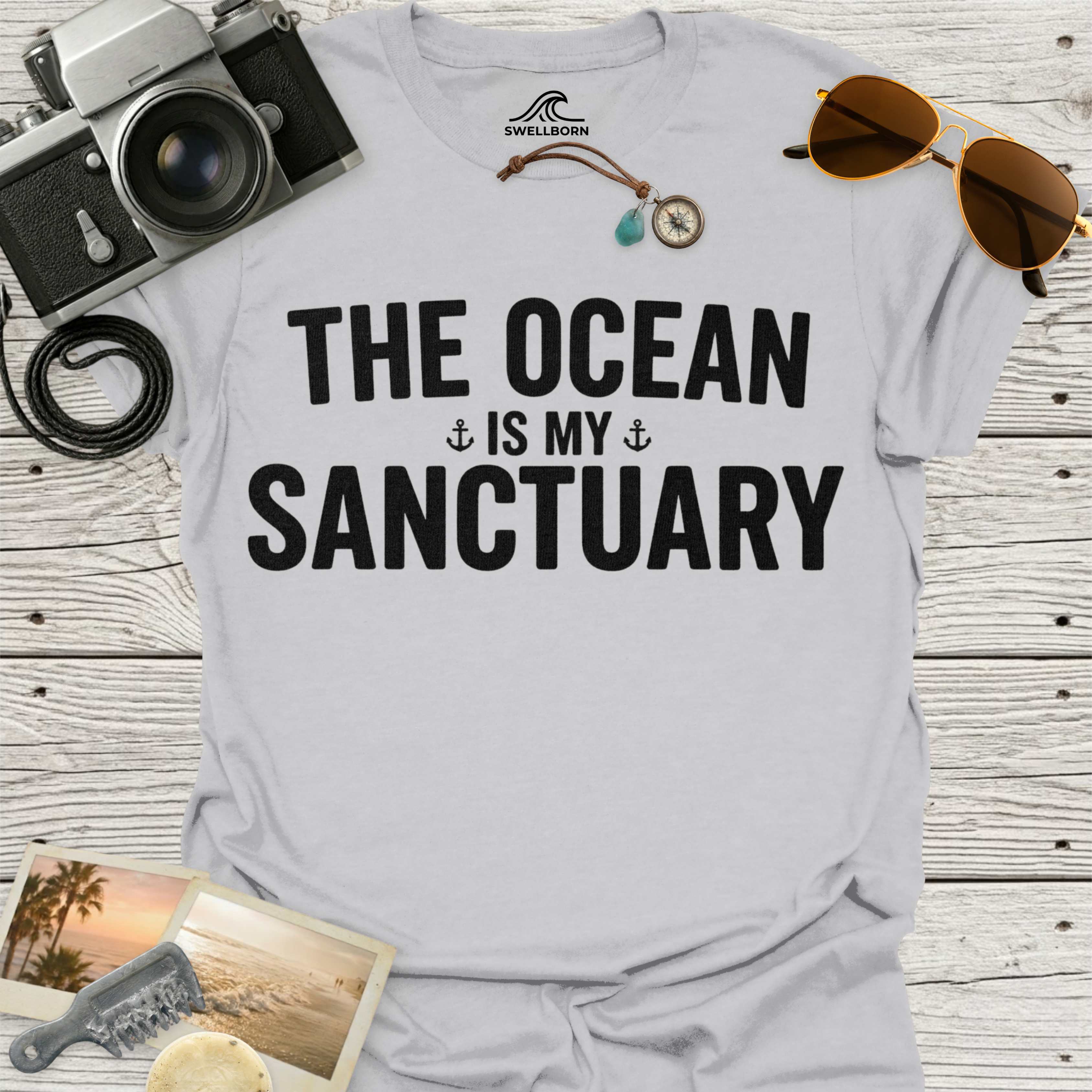 The Ocean Is My Sanctuary T-Shirt