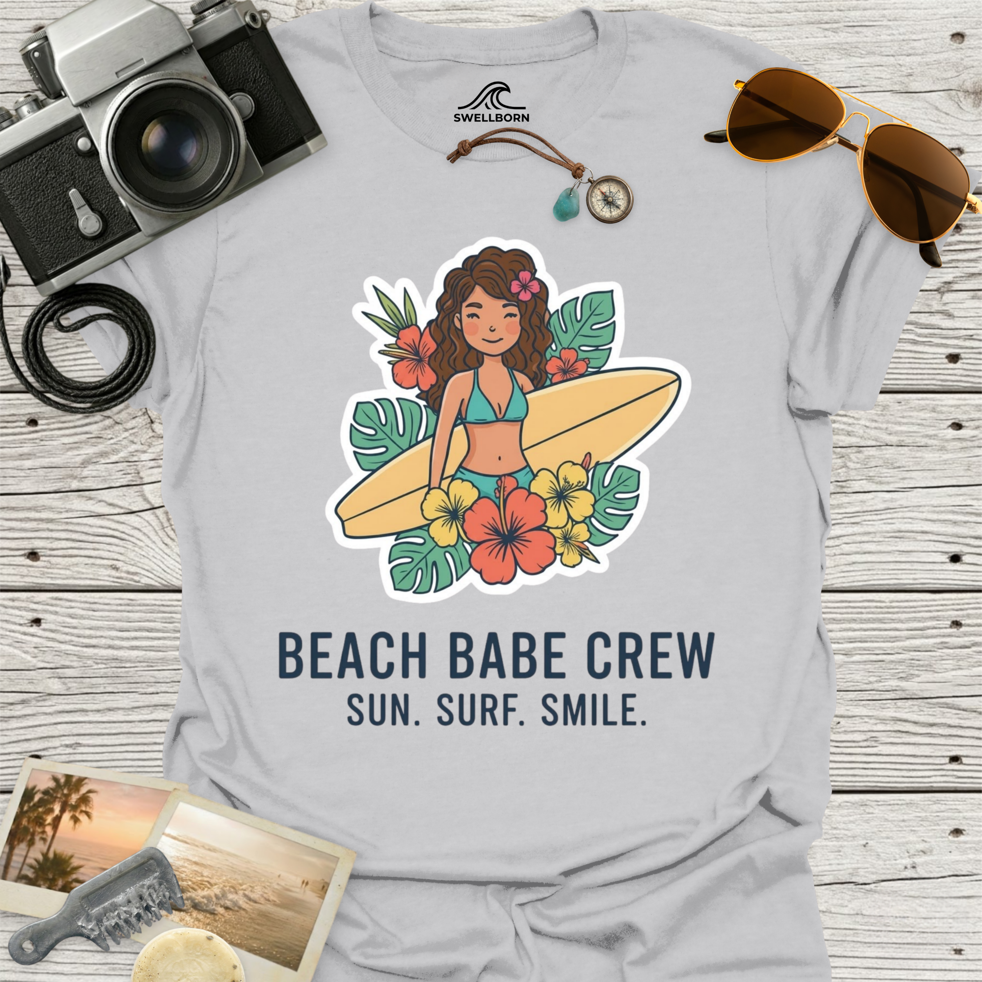 Beach Babe Crew T-Shirt