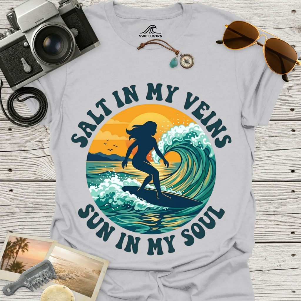 Salt In My Veins Sun In My Soul T-Shirt