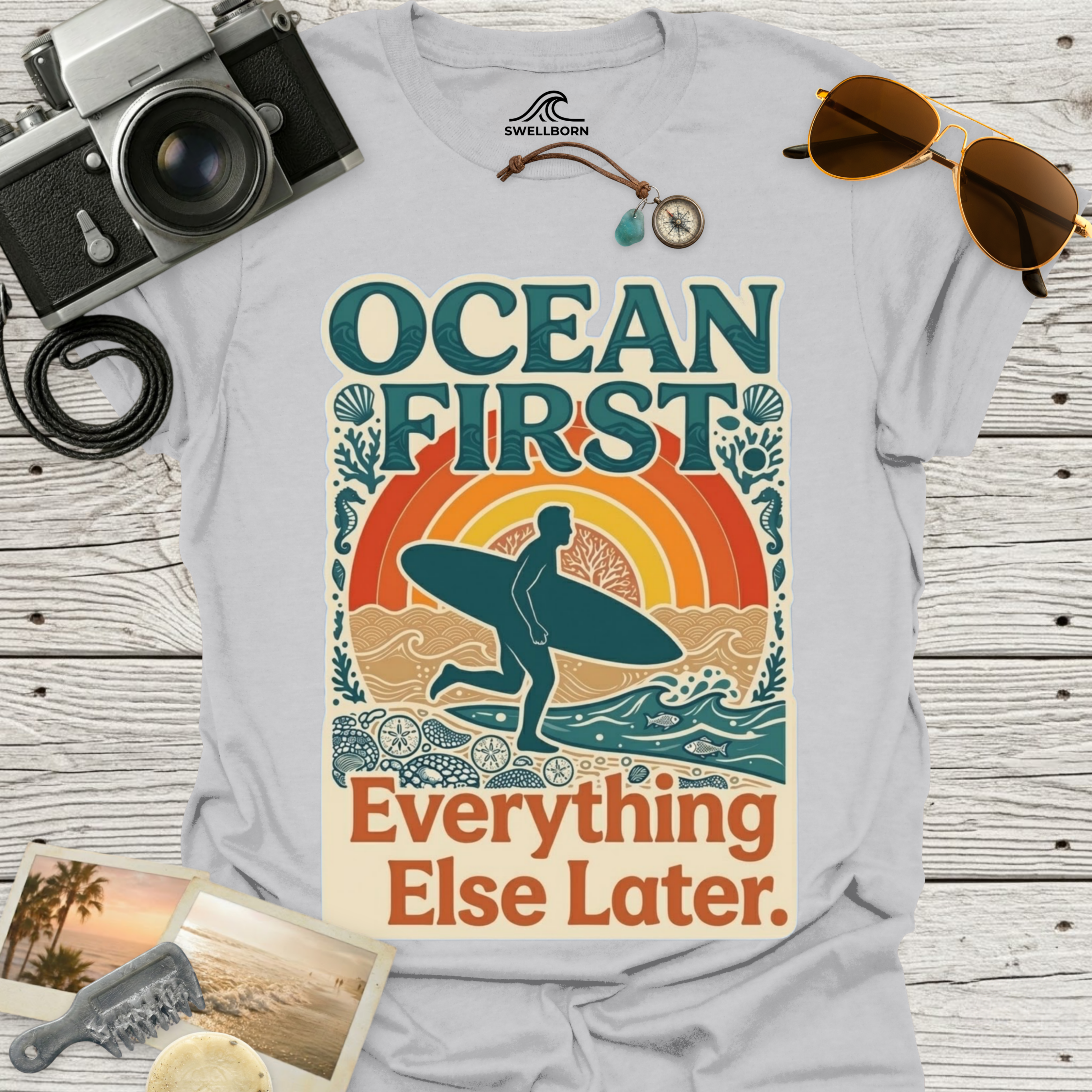 Ocean First. Everything Else Later. T-Shirt