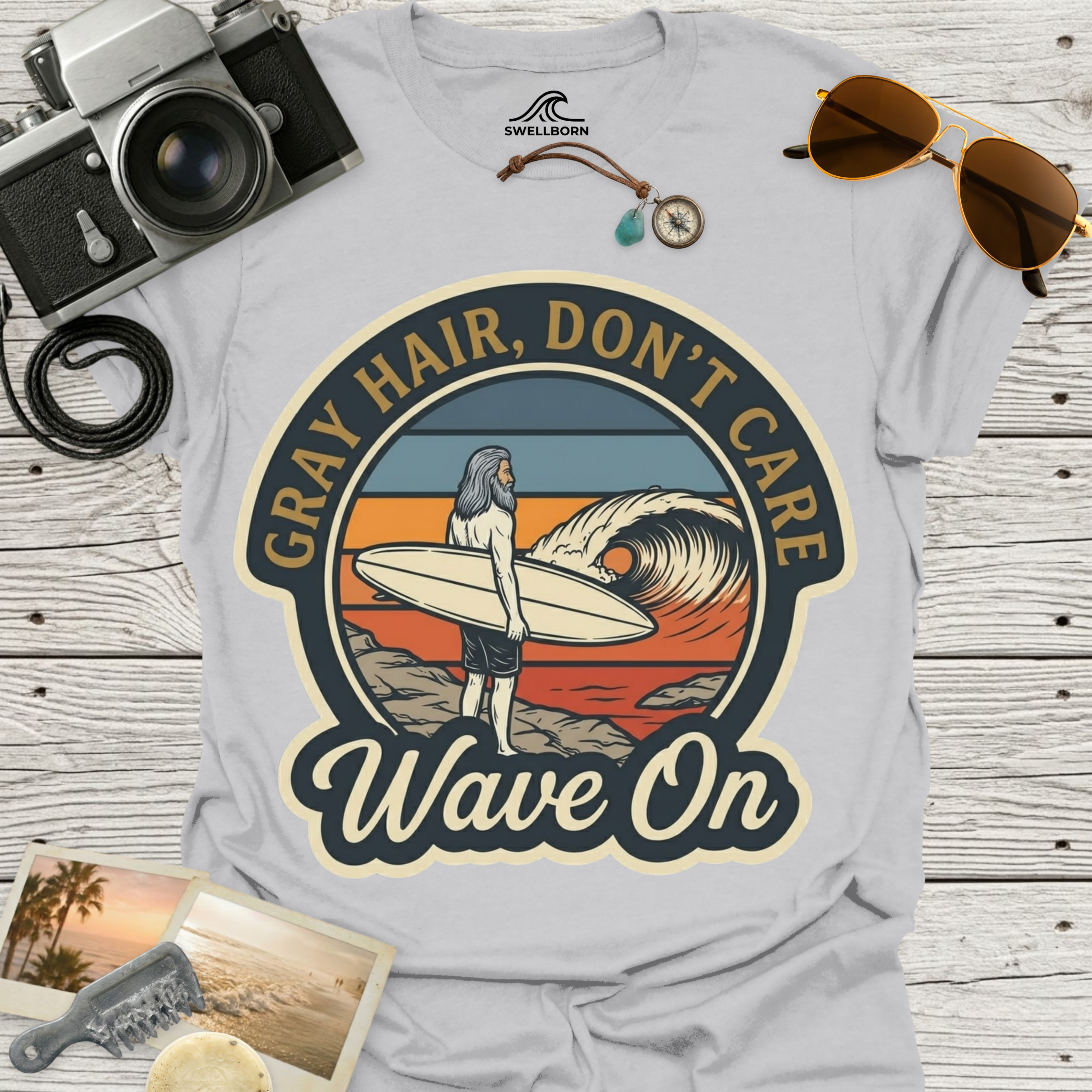 Gray Hair, Don't Care T-Shirt